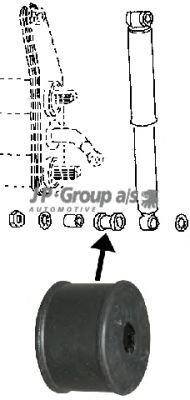 JP GROUP 8142150100 -  Втулка, амортизатор